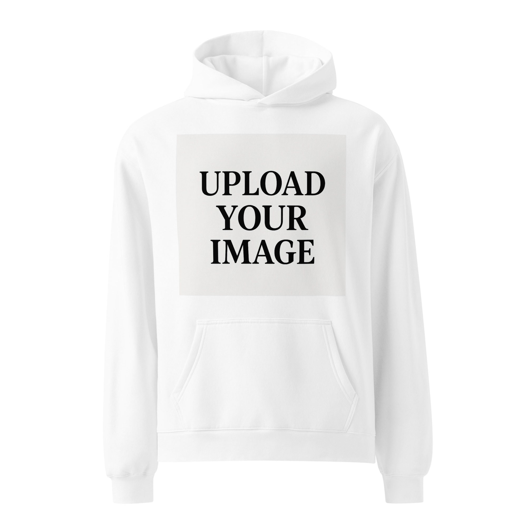 Unisex oversized hoodie